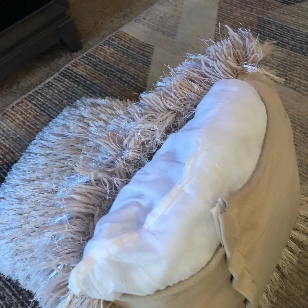 Shag Throw Pillows